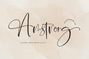 Amstrong Script: A Timeless Choice for Elegant Design