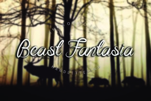 Beast Fantasia: A Modern Script Font for Creative Expression