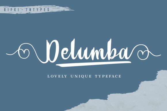 Delumba: A Versatile Script Font for Design and Expression