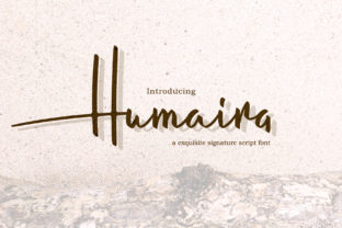 Humaira Script: A Versatile and Elegant Font for Creative Design