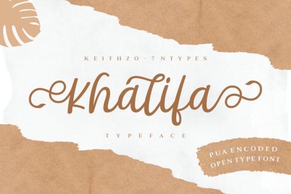 Khalifa: A Handwritten Font with Professional Flair