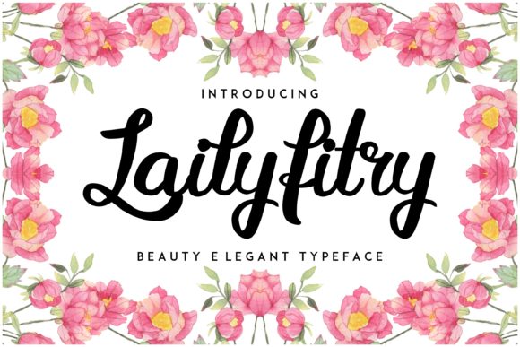 Lailyfitry: A Font with a Touch of Elegance