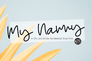 My Nanny: A Stylish Script Font for Modern Design