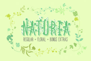 Naturia Font Collection for Creative and Professional Use