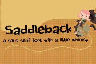 Saddleback Font: A Whimsical Sans Serif for Modern Design