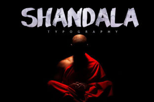 Shandala: The Art of Handmade Brush Font Design
