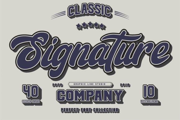 Signature Trio: A Versatile Font Set for Handwritten Typography