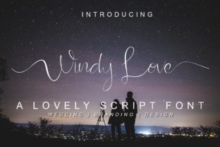 The Allure of Windy Love: A Script Font for Modern Design