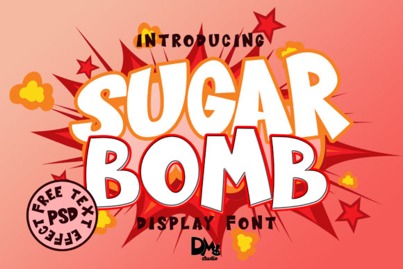 The Sugar Bomb Font: A Bold Statement in Design