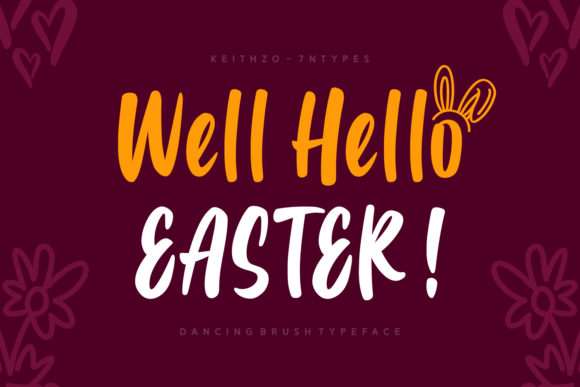 Well Hello Easter: A Playful Font for Creative Expression